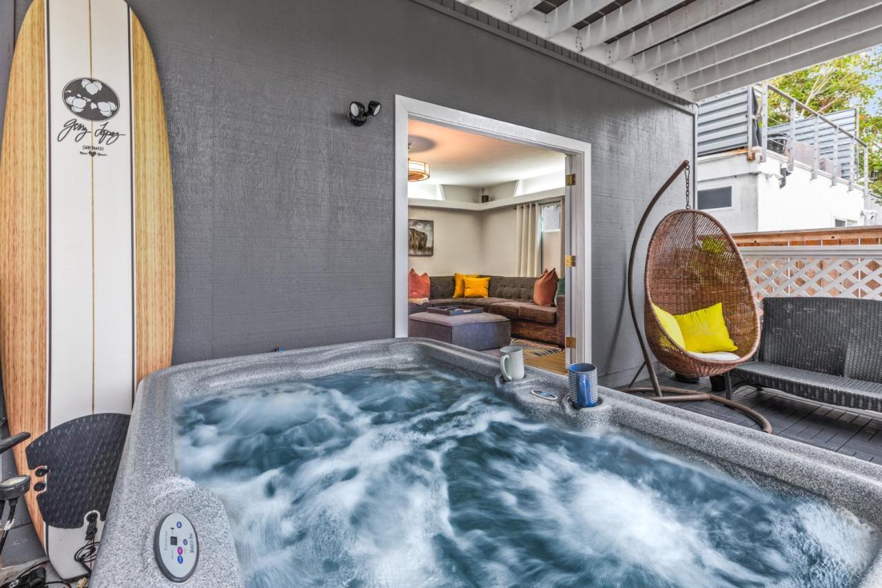 אושנסייד Mile To Beach! Private, Family & Pet Friendly Oasis! Pool Table & Hot Tub! מראה חיצוני תמונה